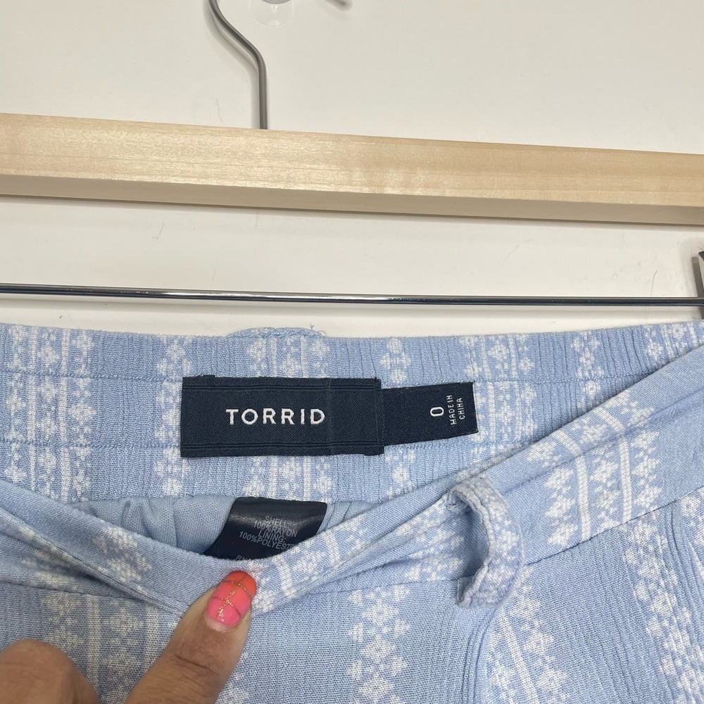 TORRID | Pull On Wide Leg Gauze High‎ Rise Pants | Large - Picture 4 of 5